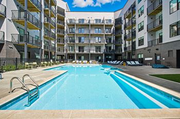 Resort-style heated pool